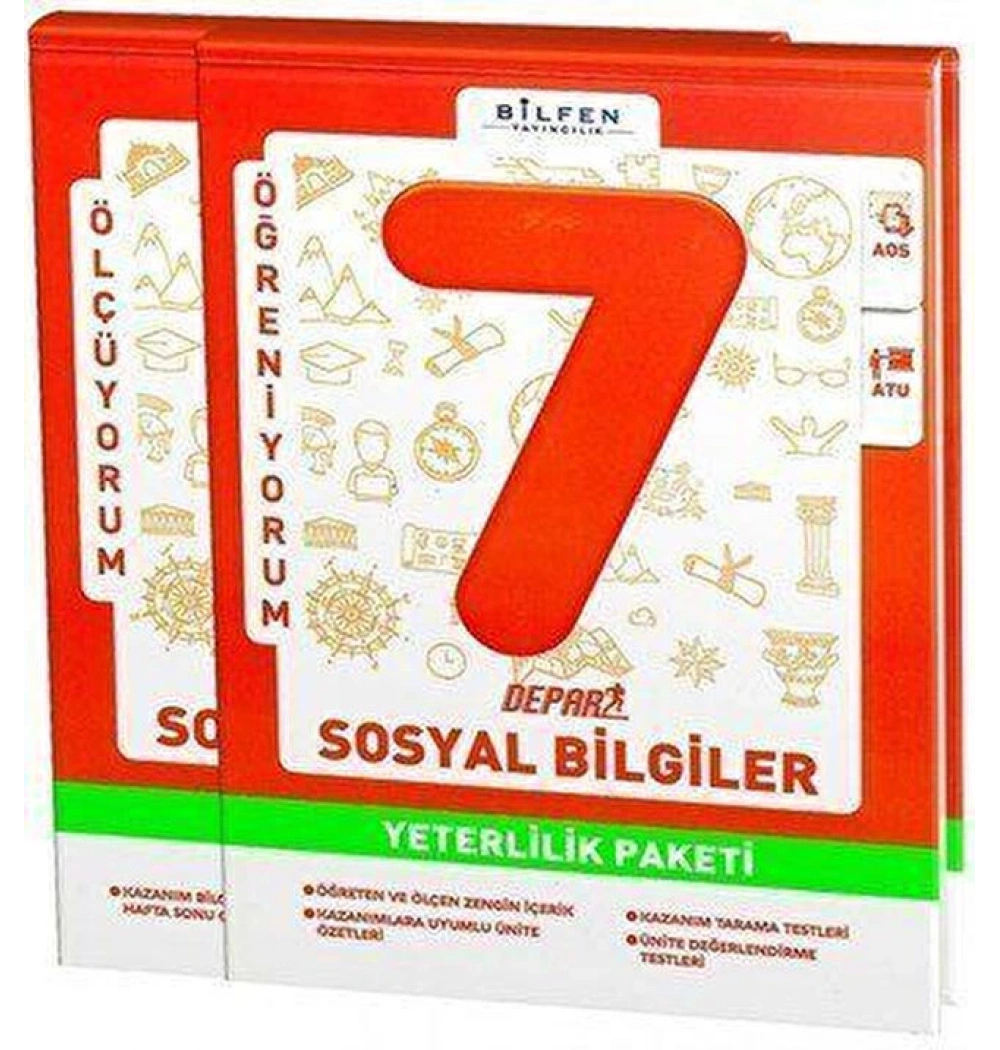 BİLFEN 7.SINIF SOSYAL BİLGİLER DEPAR YETERLİLİK PAKETİ