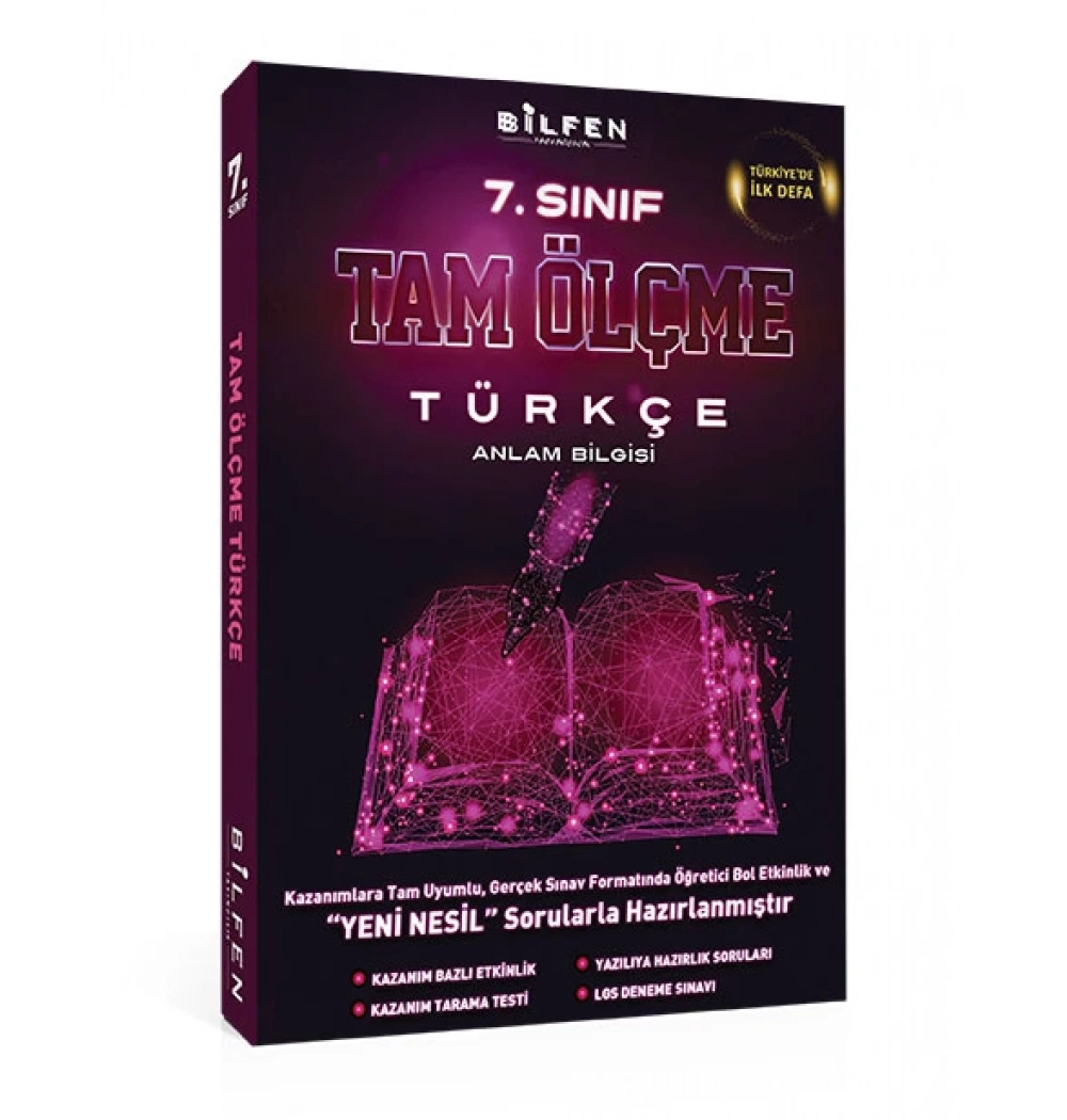 BİLFEN 7.SINIF TÜRKÇE DİL BİLGİSİ TAM ÖLÇME