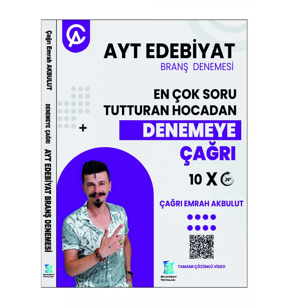 Ayt Edebiyat Denemeye Çağrı Çağrı Emrah Akbulut Bilimkent Yayınları