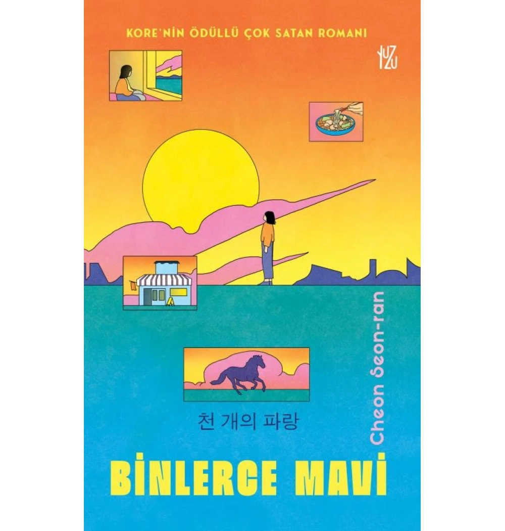 Binlerce Mavi Cheon Qeon Ran Yuzu kitap