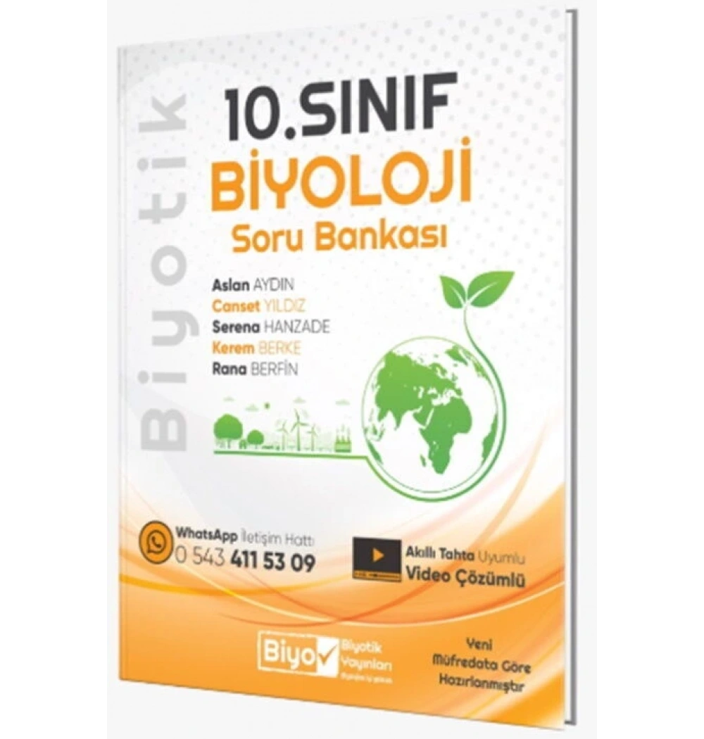 BİYOTİK 10.SINIF BİYOLOJİ SORU BANKASI