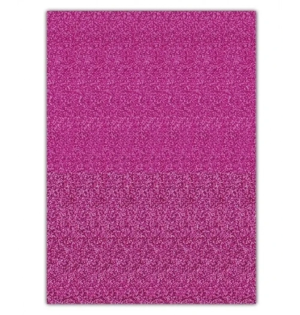 Bu-Bu Fon Kartonu Simli 50*70 Pembe Kod:Bubu-Fk0011