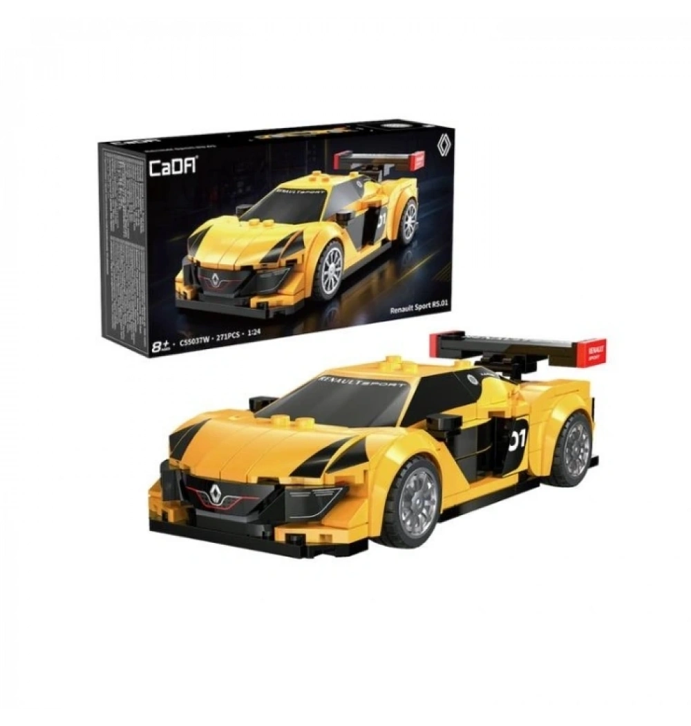 Cada Renault Sport Rs.01 271 Parça Blok Oyuncak