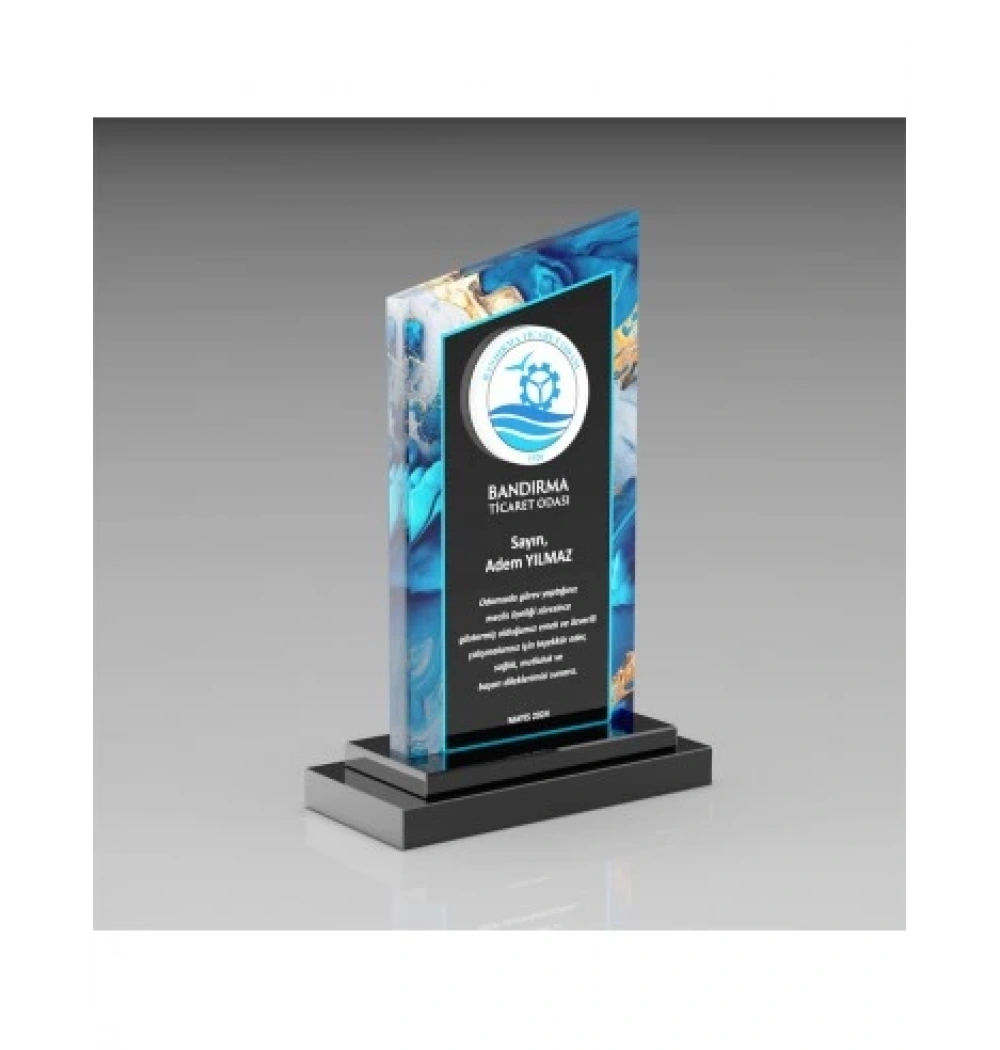 Camdan Mamul Plaket Pb805