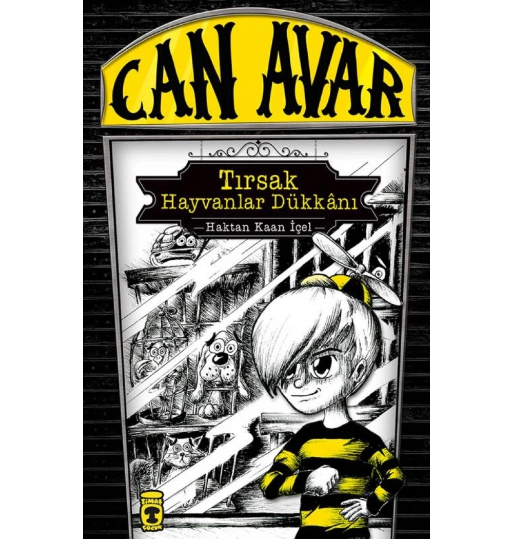Can Avar 1 Tırsak Hayvanlar Dükkanı Ciltli Timaş Çocuk