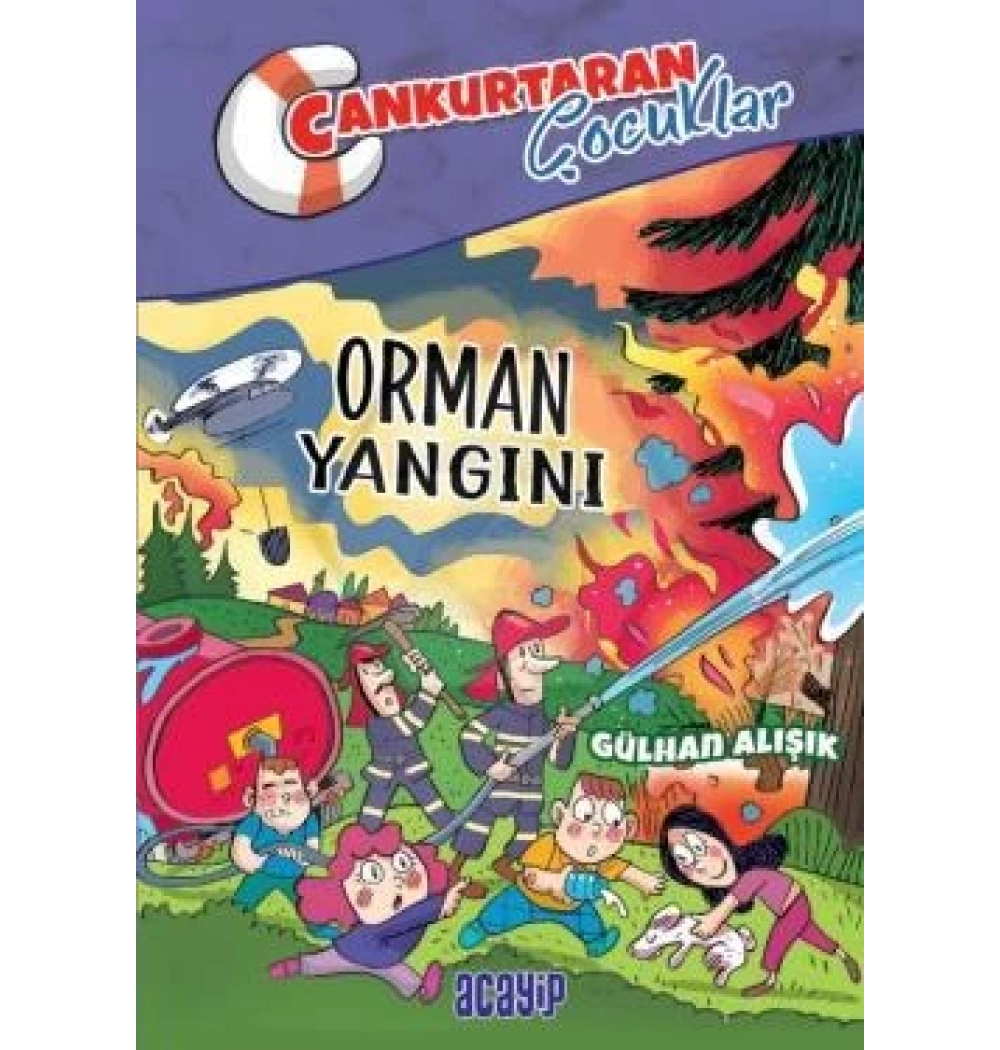 CANKURTARAN ÇOCUKLAR ORMAN YANGINI ACAYİP