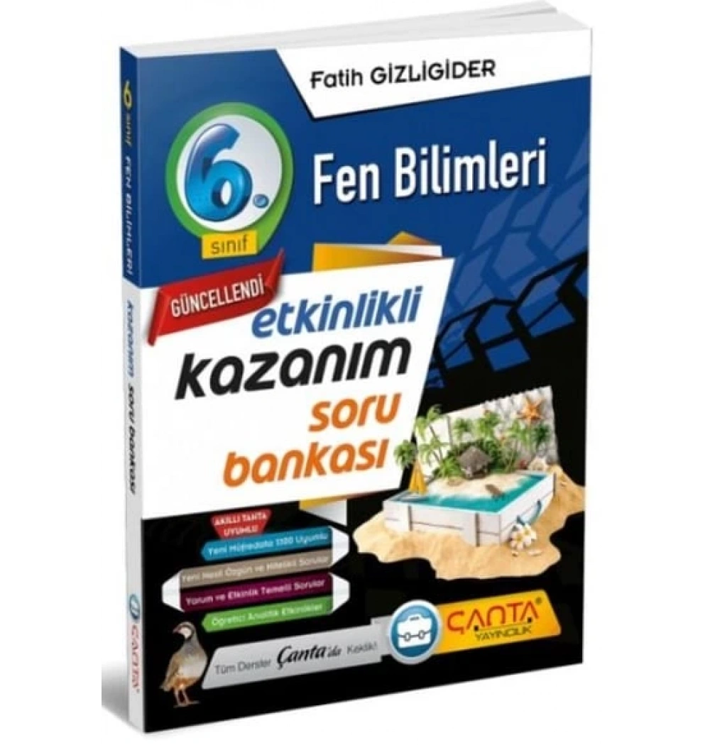 Çanta 6.Sınıf Fen Bilimleri Etkinlikli Soru Bankası