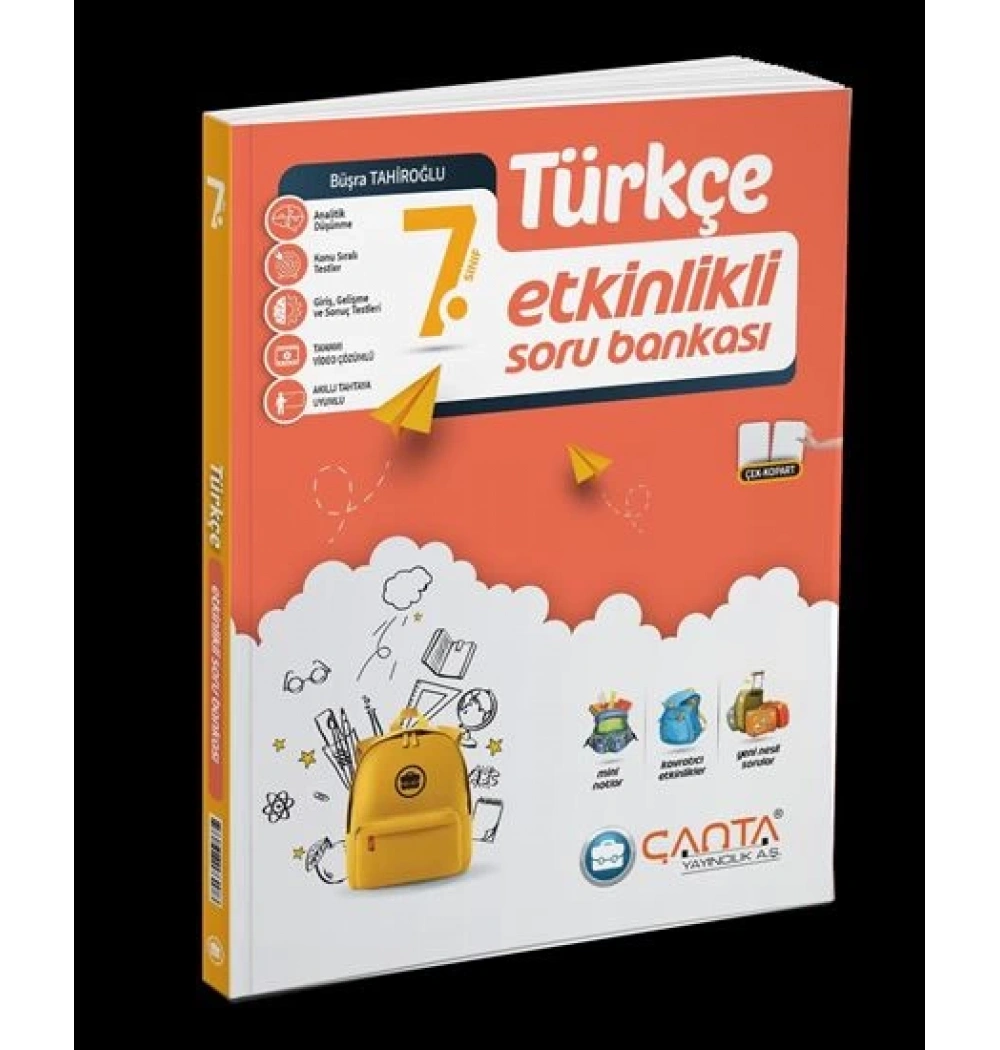 Çanta 7.Sınıf Etkinlikli Türkçe Soru Bankası