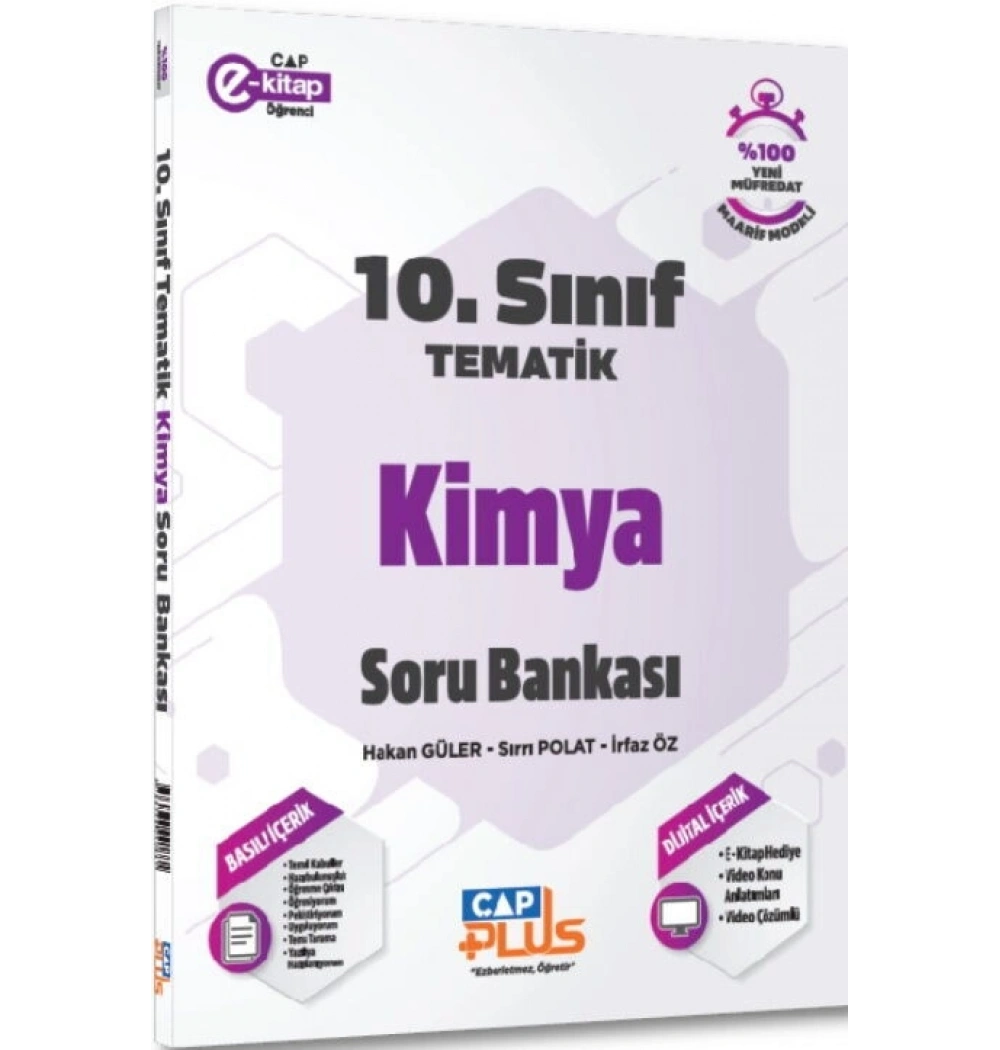 Çap 10. Sınıf Tematik Kimya Soru Bankası Çap Plus