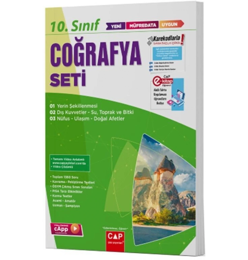 Çap 10.Sınıf Coğrafya Seti