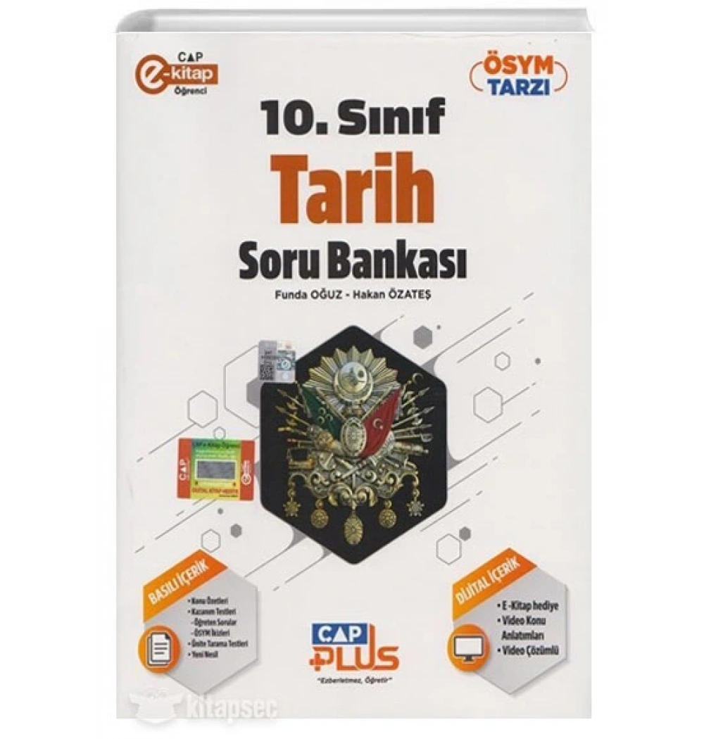 Çap 10.Sınıf Tarih Soru Bankası Plus