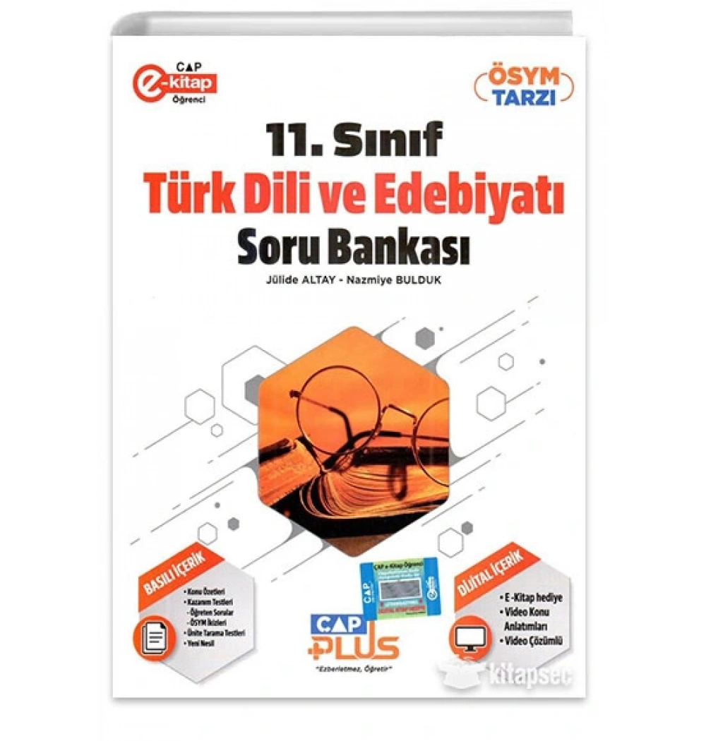 Çap 11.Sınıf Türk Dili Edebiyatı Soru Bankası Plus