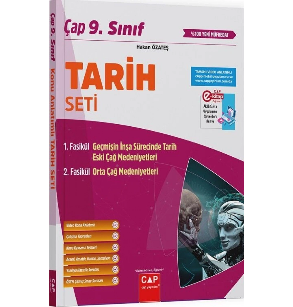 ÇAP 9.SINIF TARİH SETİ 2 KİTAP