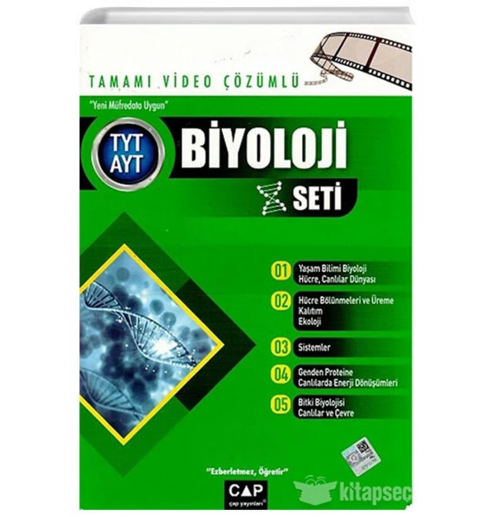 Çap Tyt Ayt Biyoloji Seti 2020