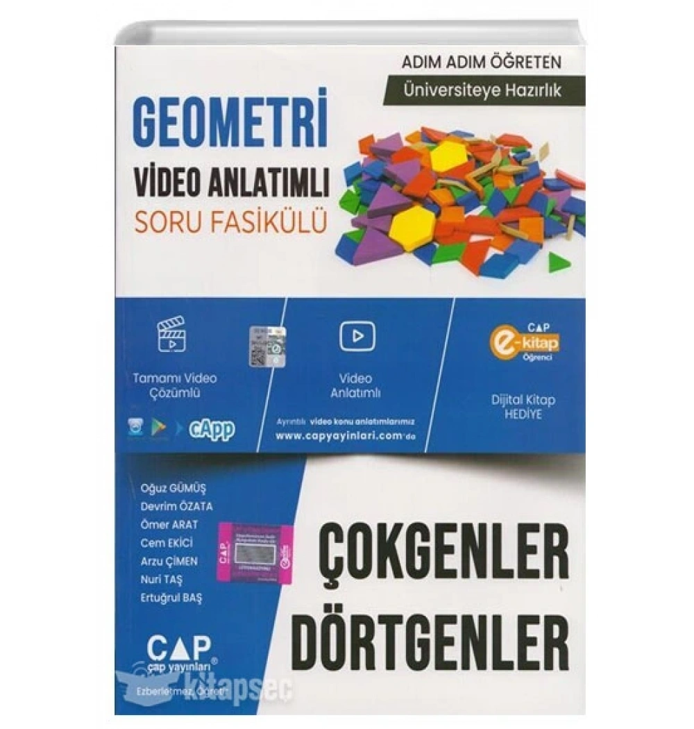Çap Tyt Ayt Geometri Çokgenler Dörtgenler