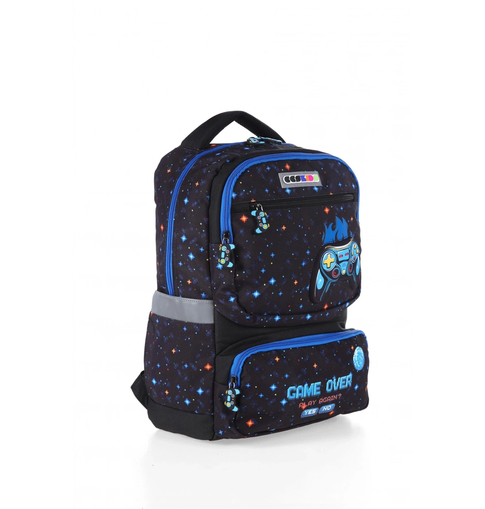 CCS Kids BlackBlue Sırt Çantası 51724 Öz Kara