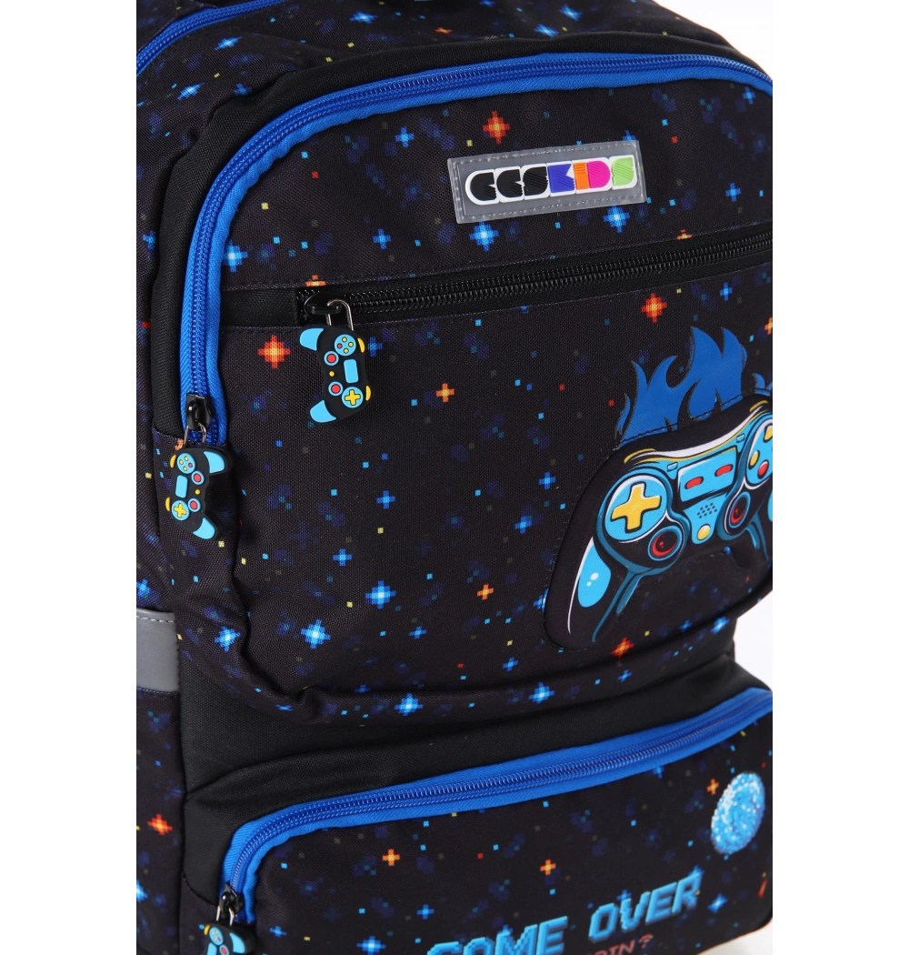 CCS Kids BlackBlue Sırt Çantası 51724 Öz Kara