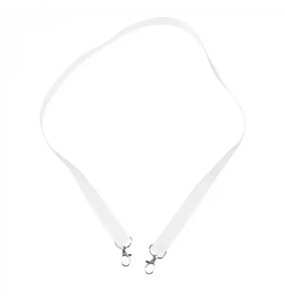 ÇİFT KANCALI ASKI İPİ BEYAZ