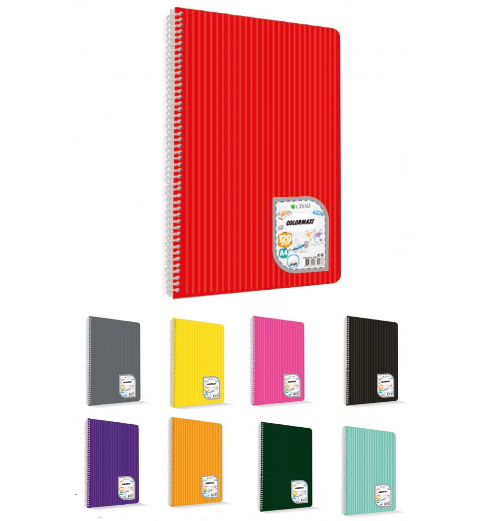 Çınar 73005 Colormaxı Sipiralli A4 Pp Kapak 96 Yp Kareli Defter
