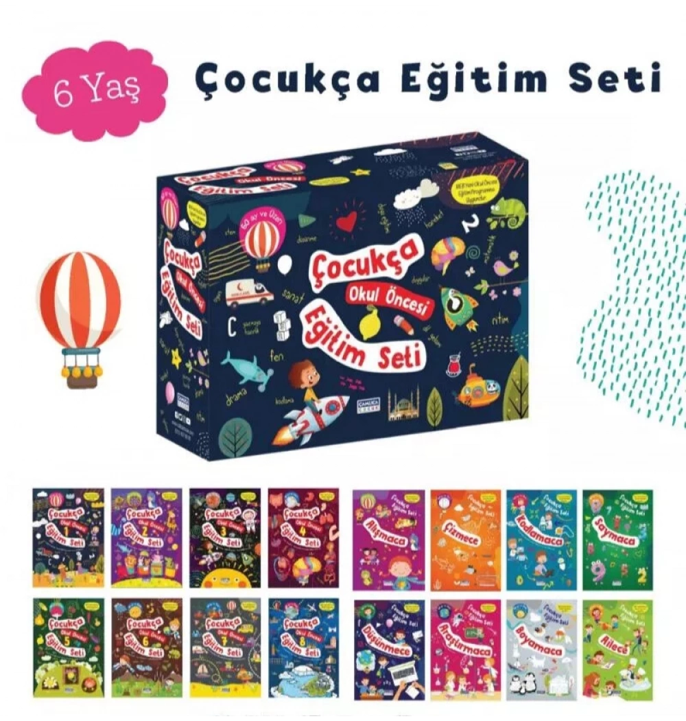 ÇOCUKÇA OKULÖNCESİ EĞİTİM SETİ +60 AY ÇAMLICA