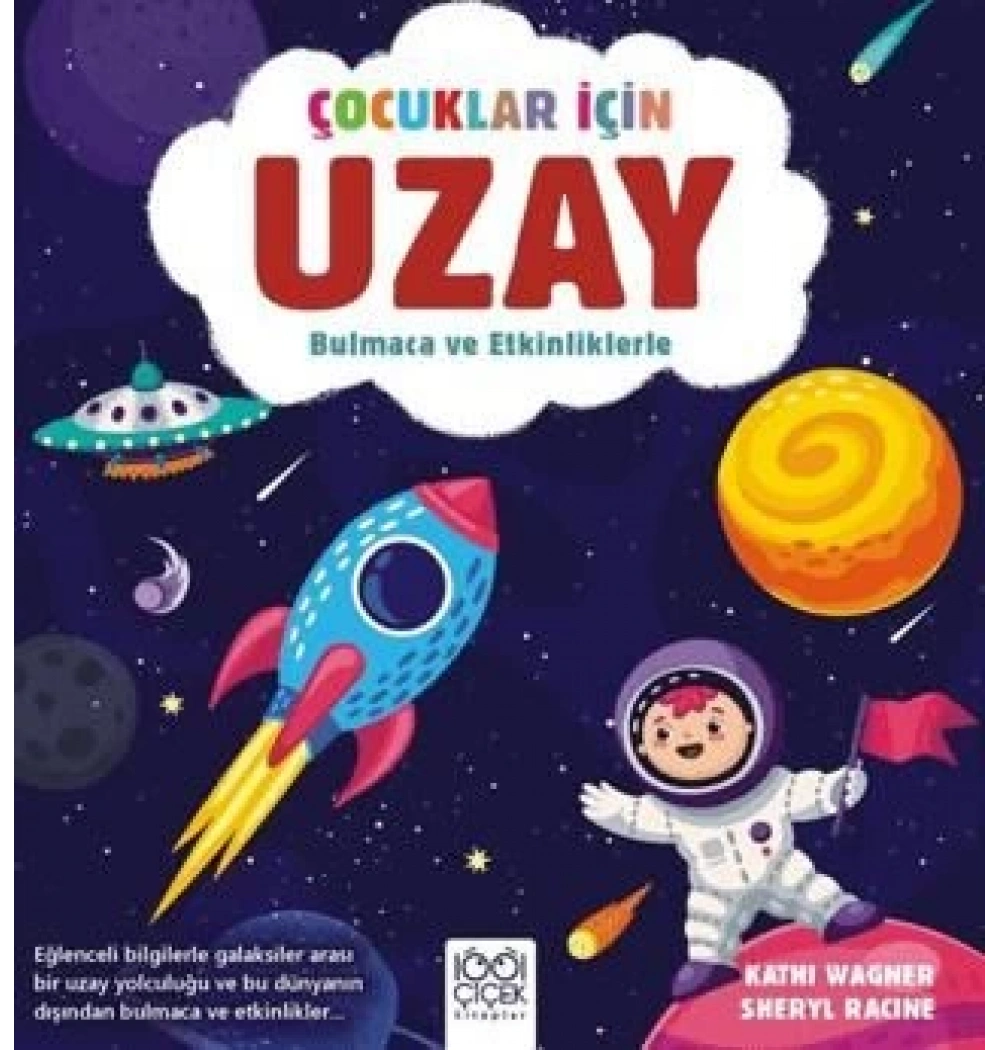 Çocuklar İçin Uzay Bulmaca Ve Etkinliklerle 1001 Çiçek