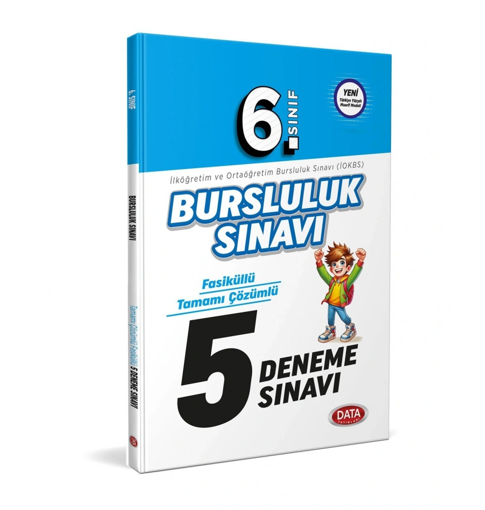 Data 6.sınıf Bursluluk Sınavı 5 Çözümlü Deneme Sınavı