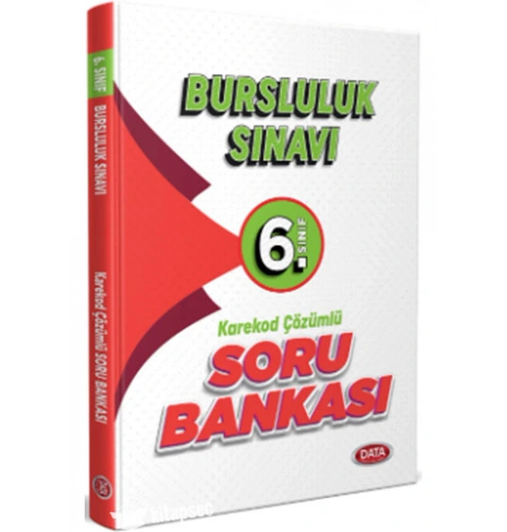 Data 6.Sınıf Bursluluk Sınavı Karekod Çözümlü Soru Bankası