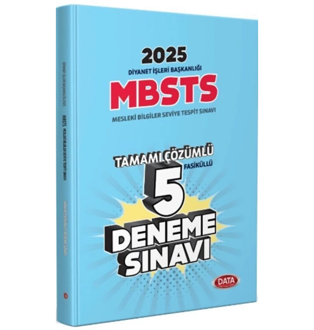 Data Dib 2025 Mbsts Çözümlü 5 Deneme