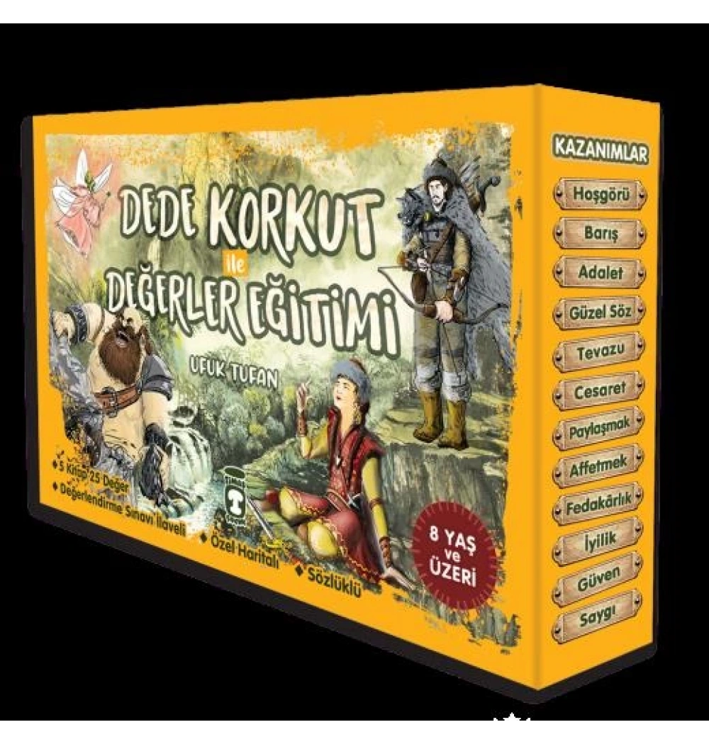 Dede Korkut Değerler Eğitimi 5 Kitap Set 8+Yaş Timaş Çocuk
