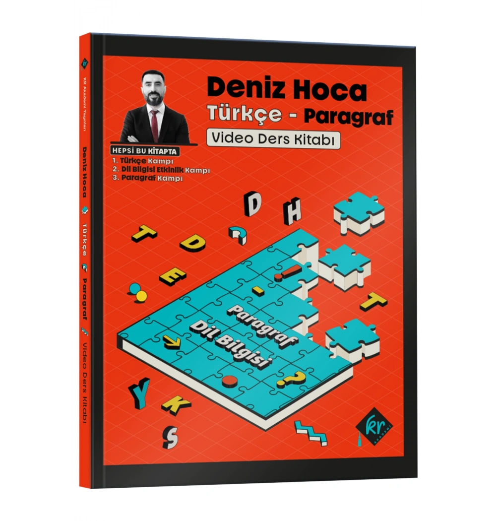 Deniz Hoca Türkçe Paragraf Video Ders Kitabı Kr Akademi