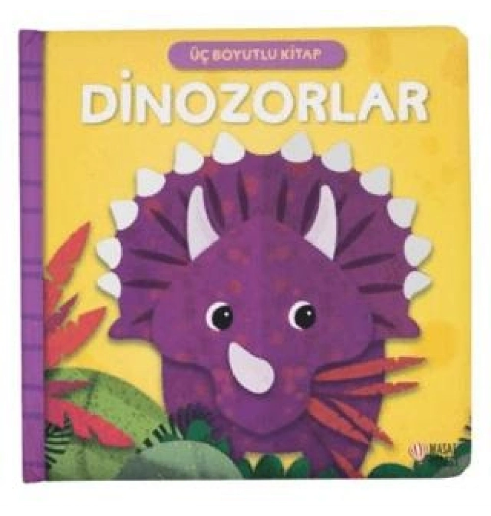 Dinozorlar 3 boyutlu Kitap Masalperest