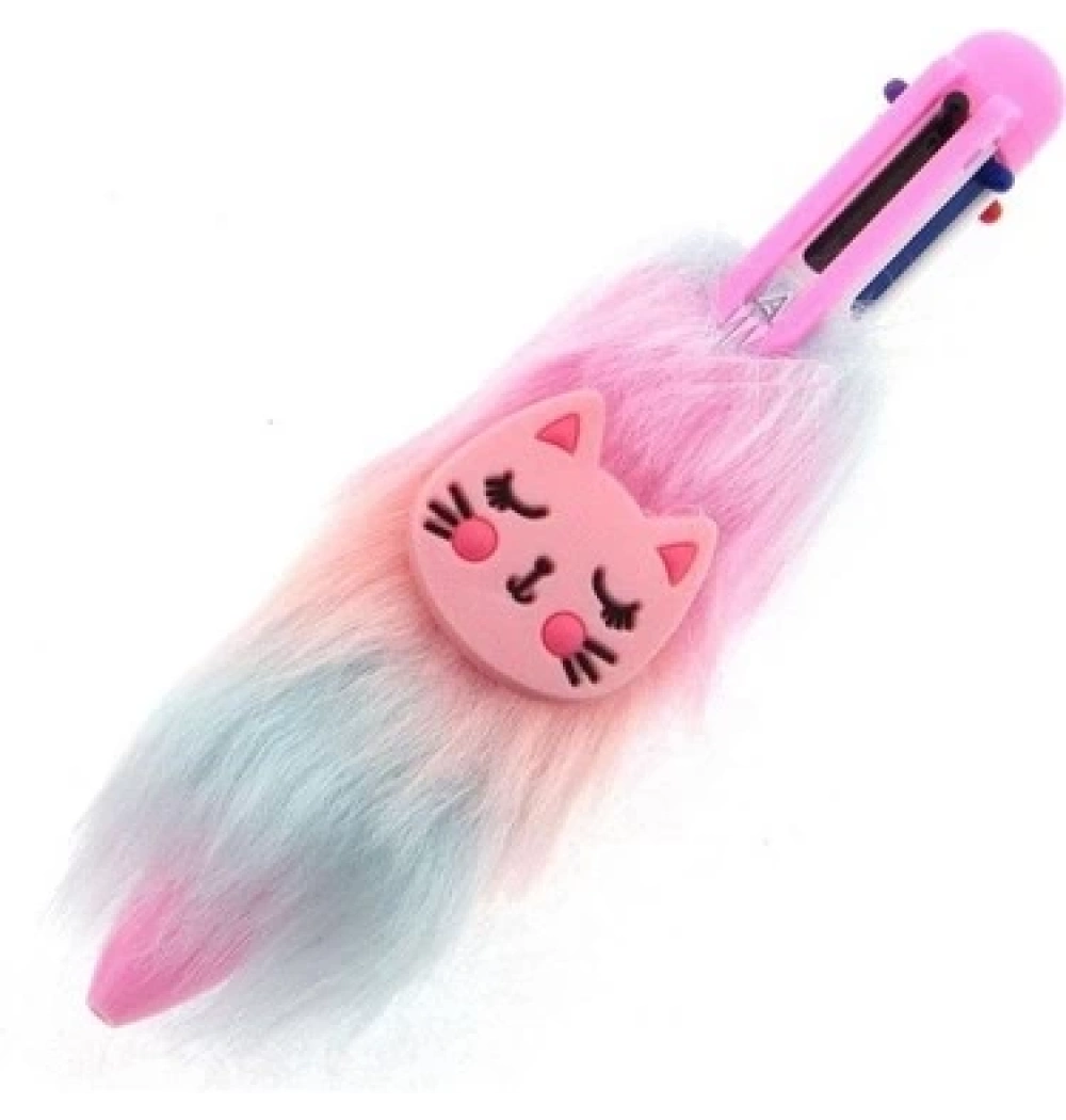 Dolphın Bp-3745 6 Renk Tükenmez Kalem- Peluş
