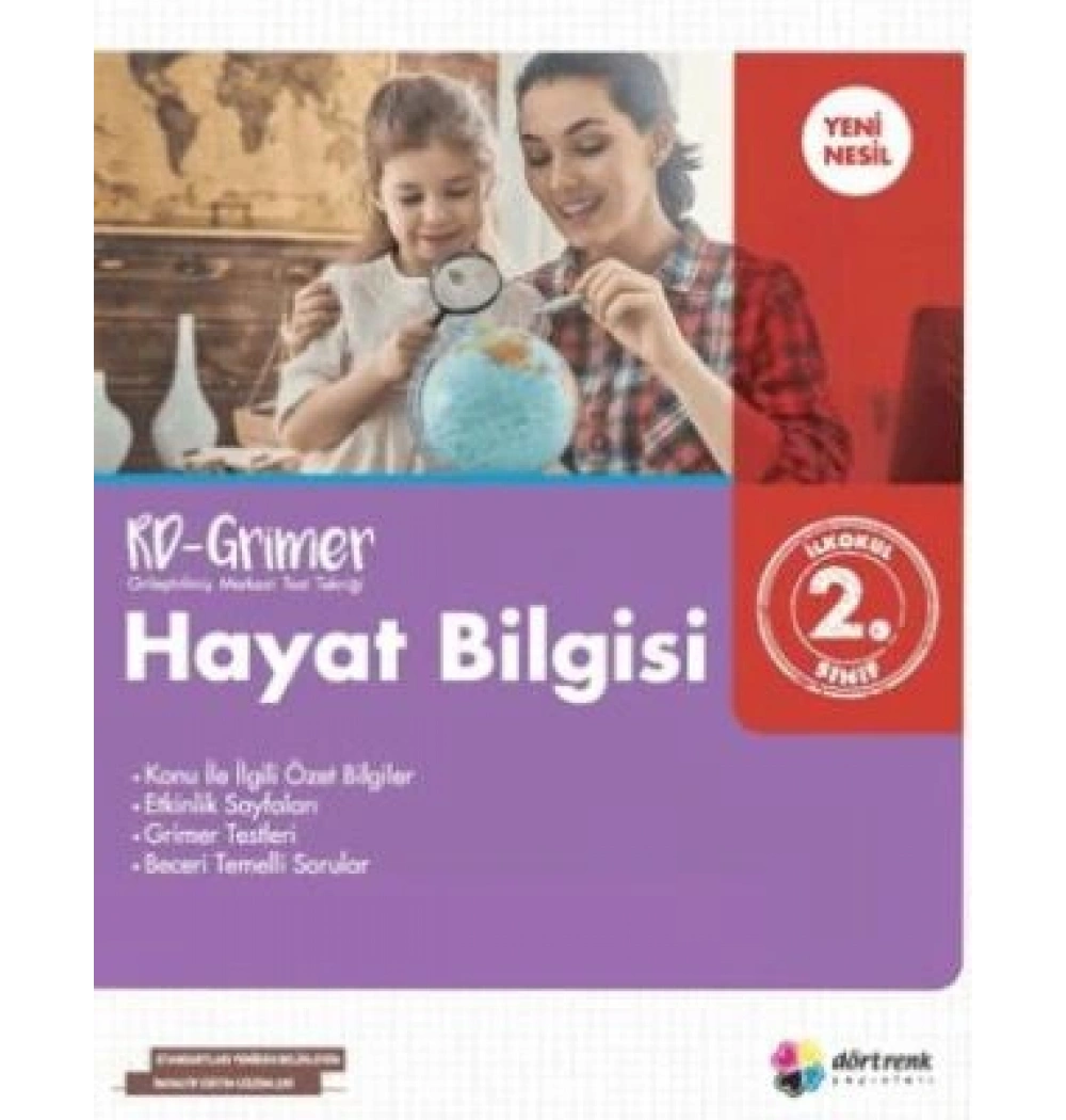 DÖRTRENK 2.SINIF HAYAT BİLGİSİ RD GRİMER SORU BANKASI