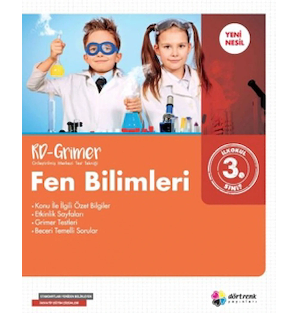DÖRTRENK 3.SINIF FEN BİLİMLERİ RD-GRİMER SORU BANKASI