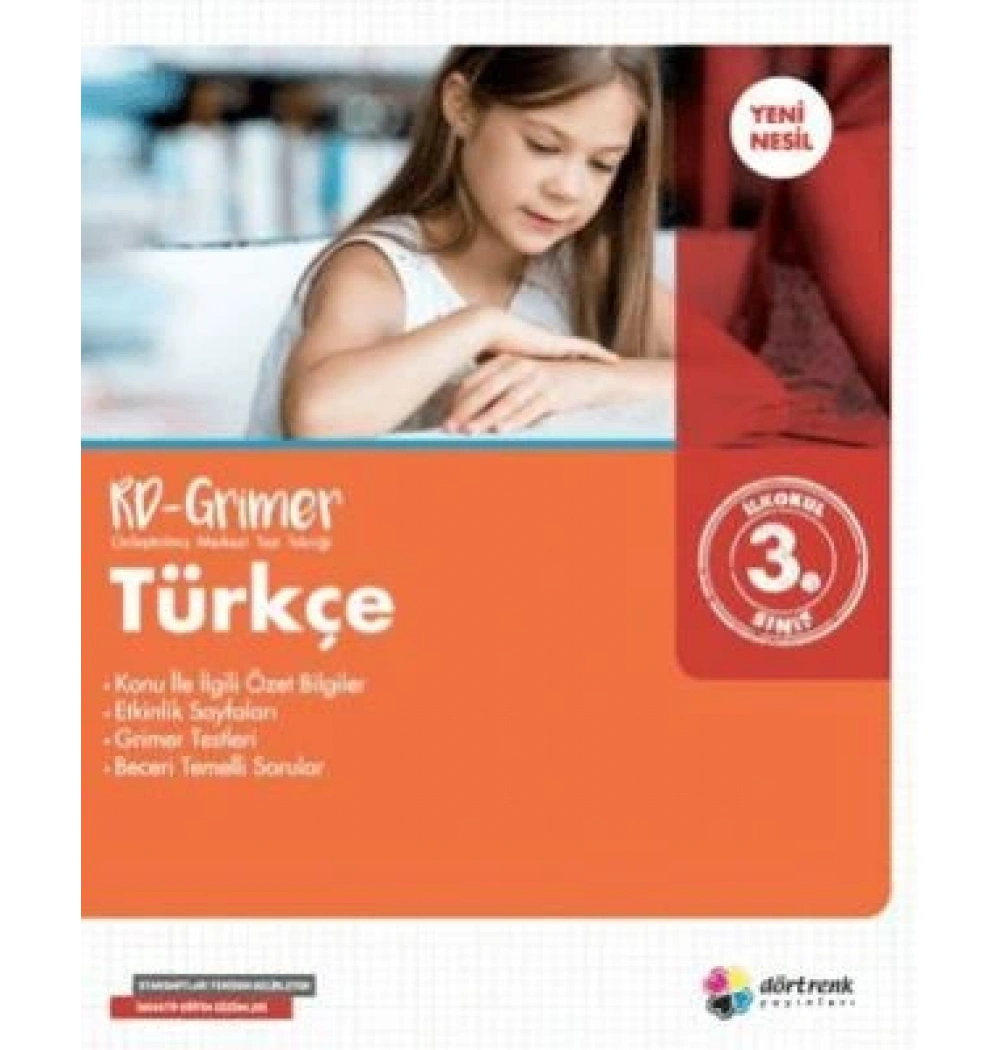 DÖRTRENK 3.SINIF TÜRKÇE RD-GRİMER SORU BANKASI