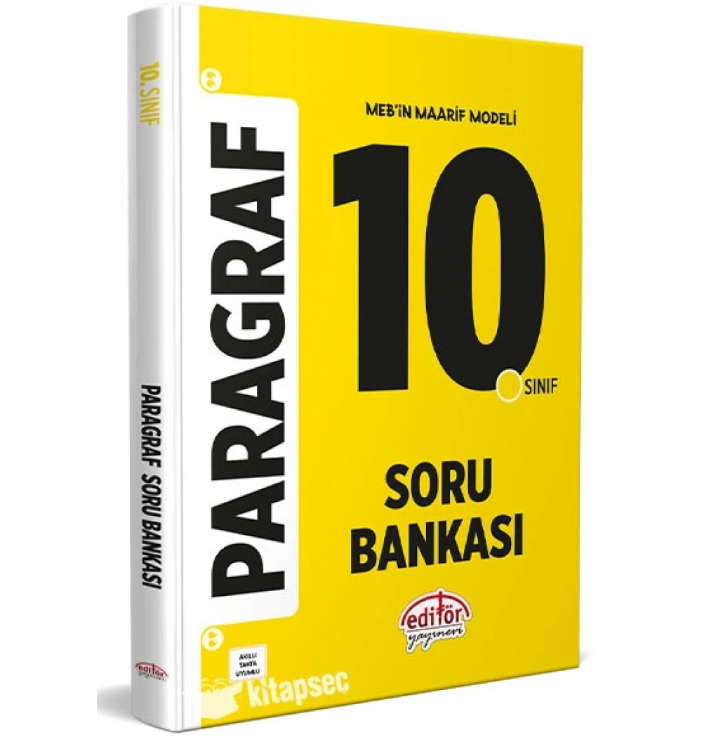 EDİTÖR 10.SINIF PARAGRAF SORU BANKASI