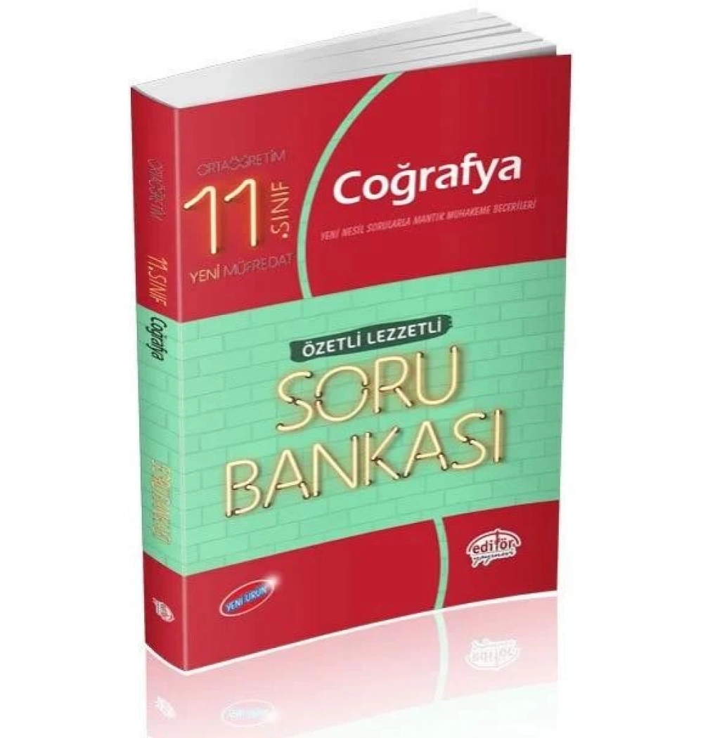 EDİTÖR 11.SINIF COĞRAFYA SORU BANKASI