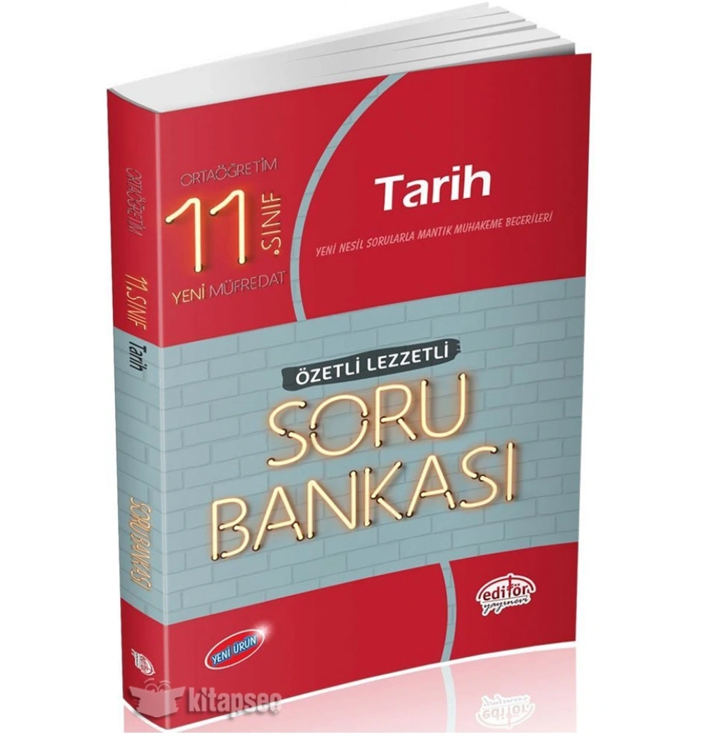 EDİTÖR 11.SINIF TARİH SORU BANKASI