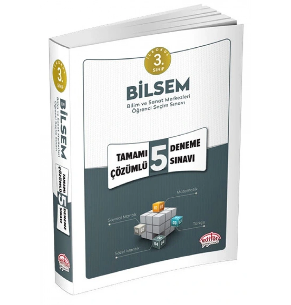 Editör 3.Sınıf 5 Çözümlü Deneme