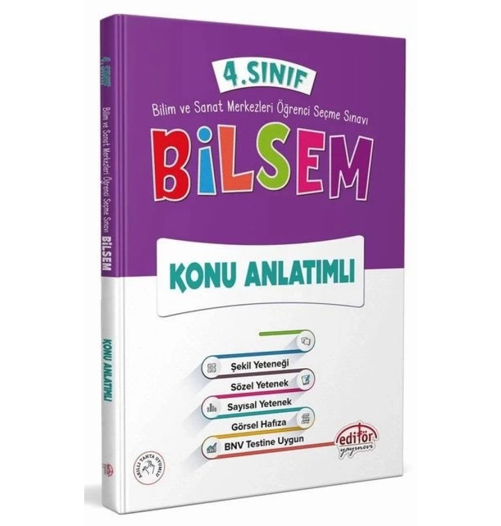 Editör 4.Sınıf Bilsem Konu Anlatım