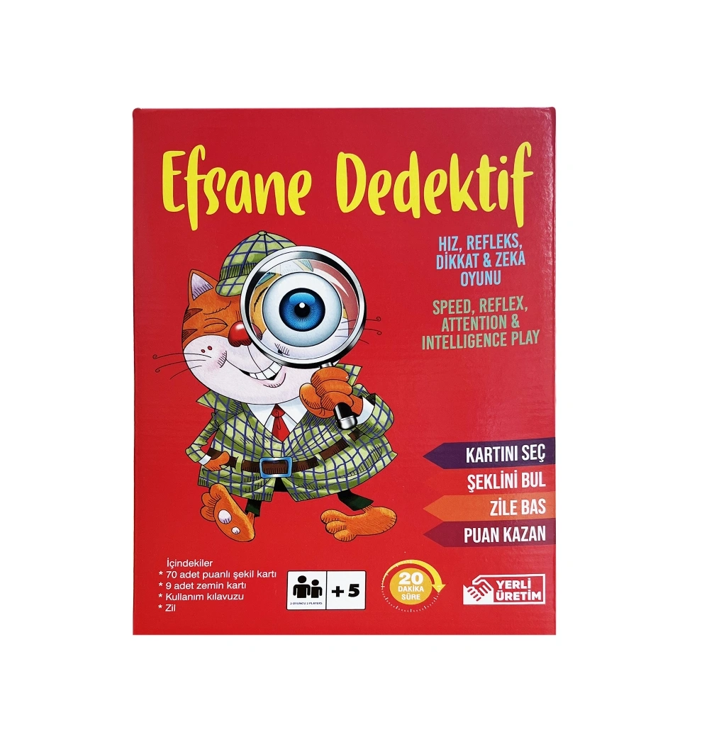 EFSANE DEDEKTİF ZEKA OYUNU