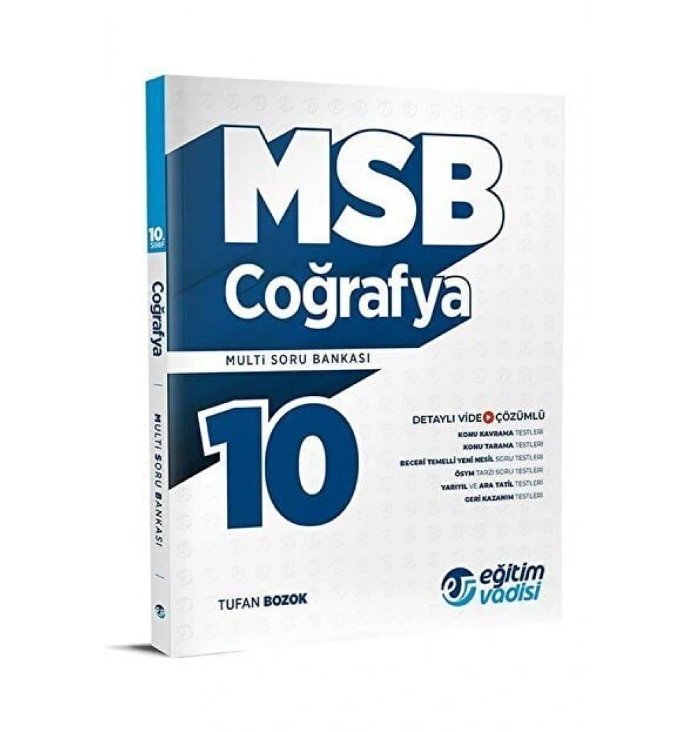 Eğitim Vadisi 10.Sınıf Coğrafya Multi Soru Bankası