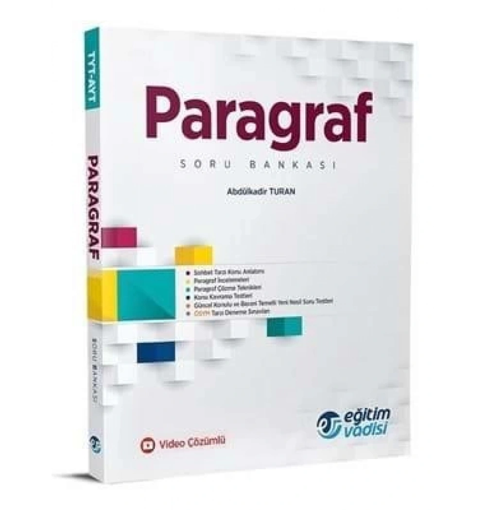 Eğitim Vadisi Tyt Ayt Paragraf Soru Bankası