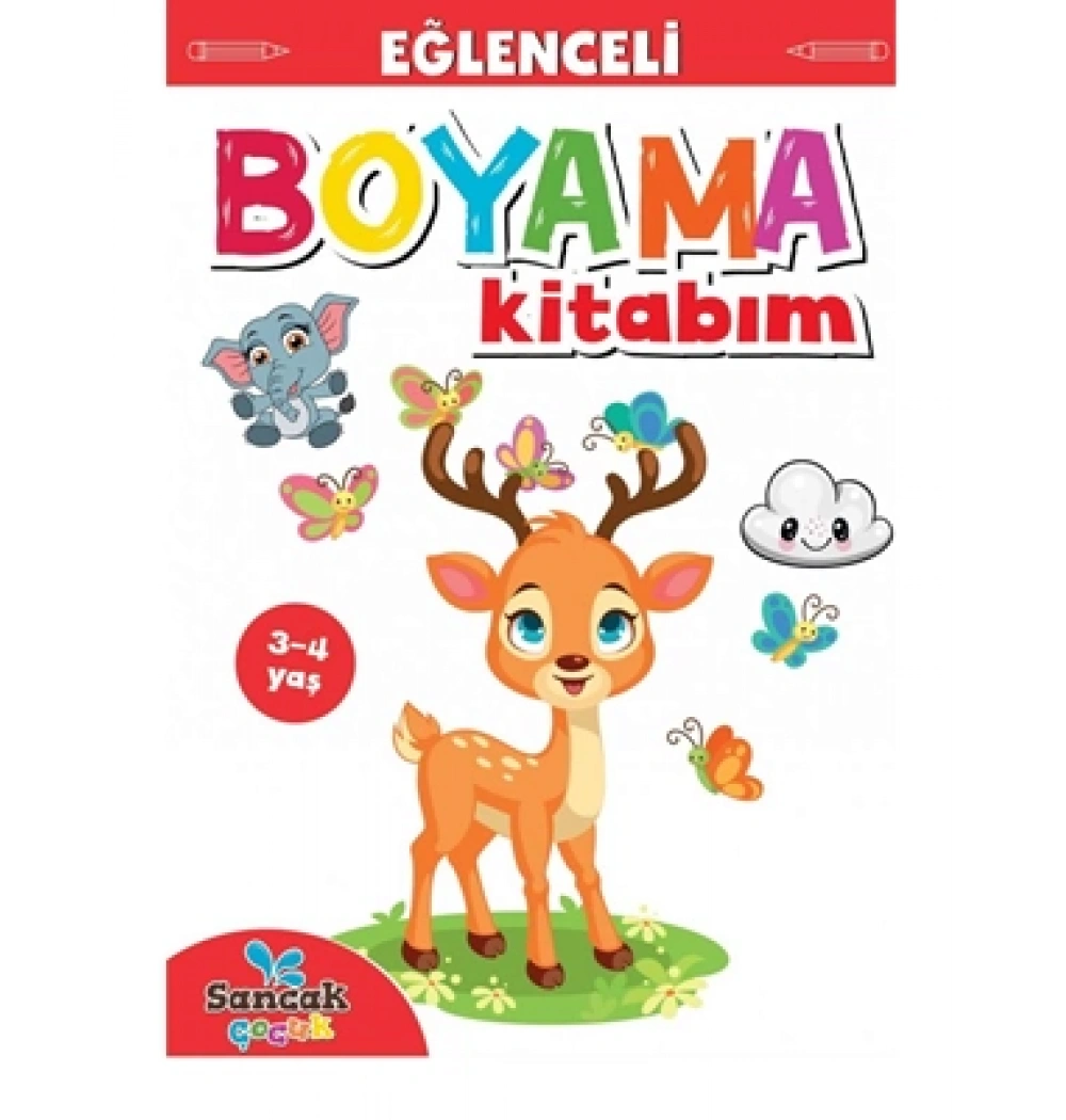 Eğlenceli Boyama Boyama Kitabım Koloni