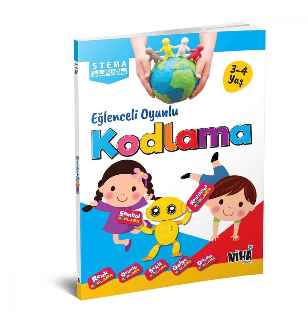 Eğlenceli Oyunlu Kodlama 3-4 Yaş Niha Çocuk