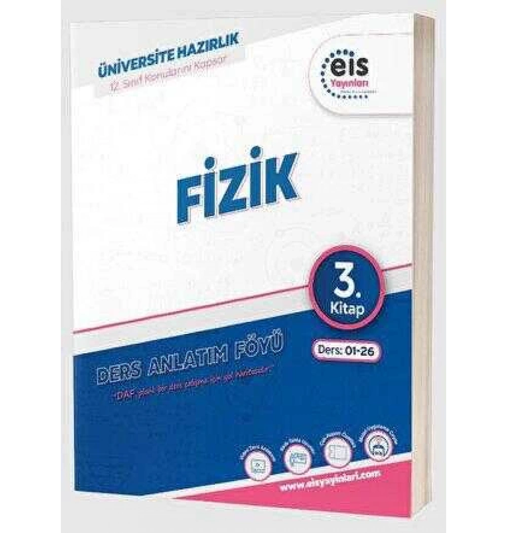 Eis Fizik 3.Kitap Ders Anlatım Föyü