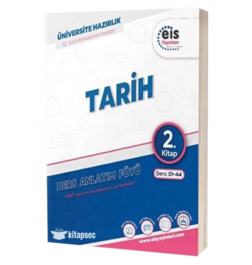Eis Tyt Ayt Tarih 2.Kitap Ders Anlatım Föyü