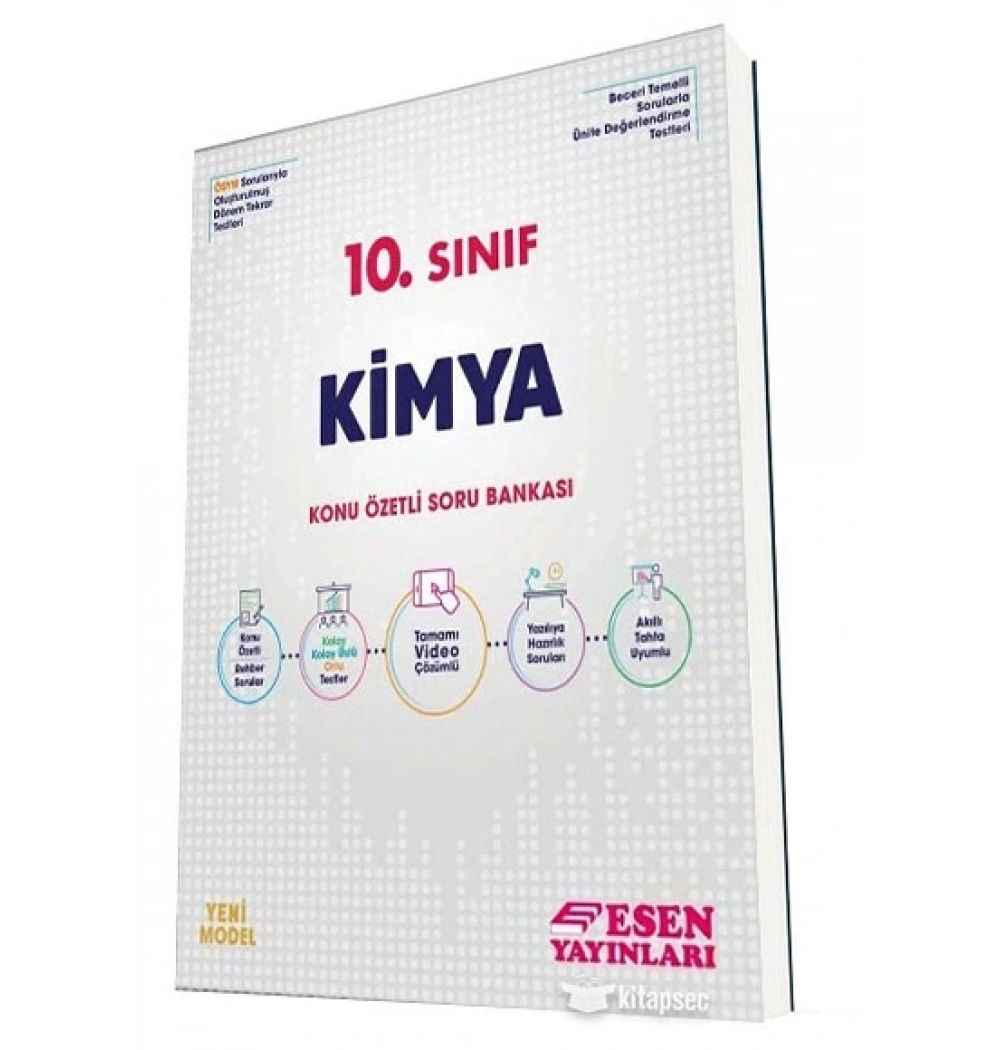 Esen 10.Sınıf Kimya Konu Özetli Soru Bankası