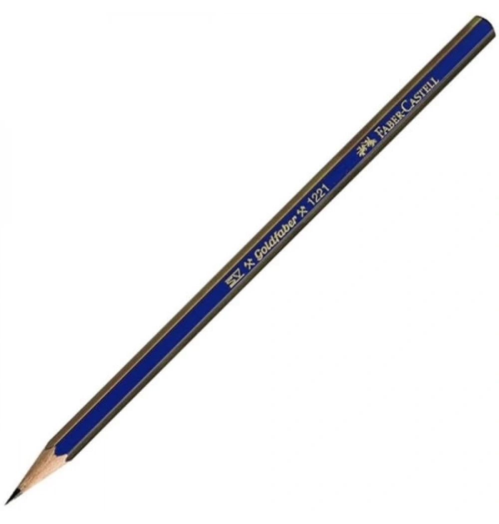 Faber 1221 Dereceli Kurşun Kalem 6B Goldfaber 5165112506