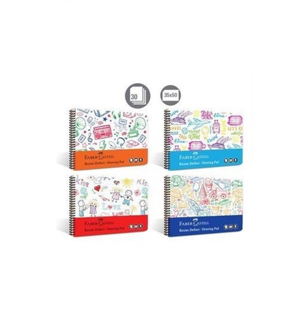 Faber Castel Resim Defteri PP Kapak 35x50 2023